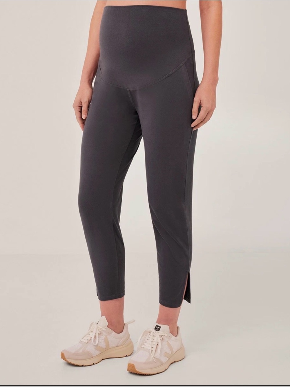 NWT Pact Maternity Dark Gray pants